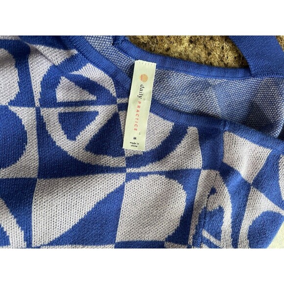 Daily Practice by Anthropologie Medium Slouchy Boat Neck Sweater $98 Purple - Picture 12 of 12